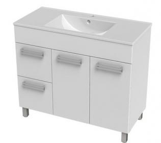 Triton Ника-120 L/R тумба с двумя ящиками (белая) Triton Ника-120 L/R тумба с двумя ящиками (белая)